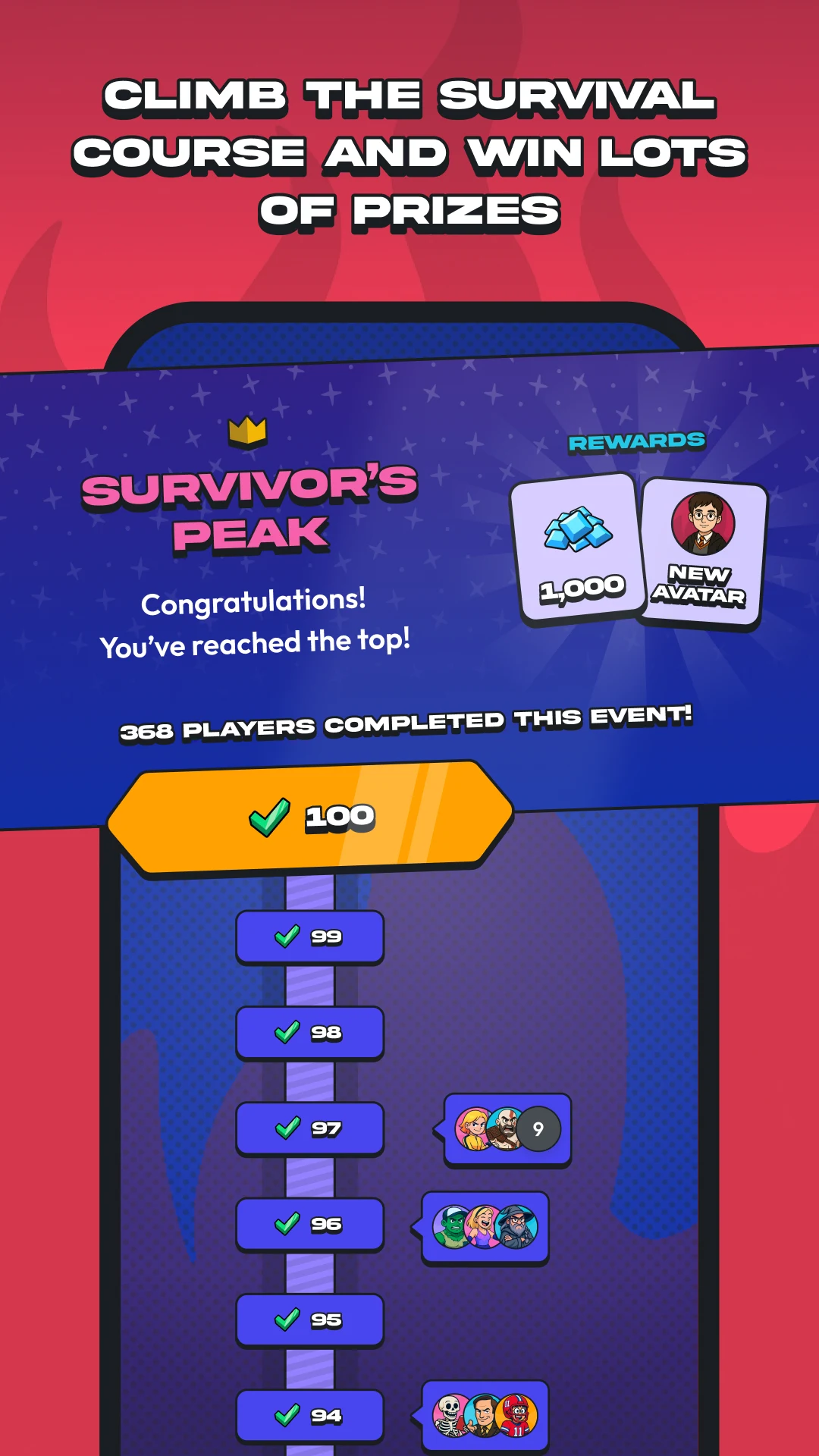 WITZ Trivia Quiz with Friends screenshot