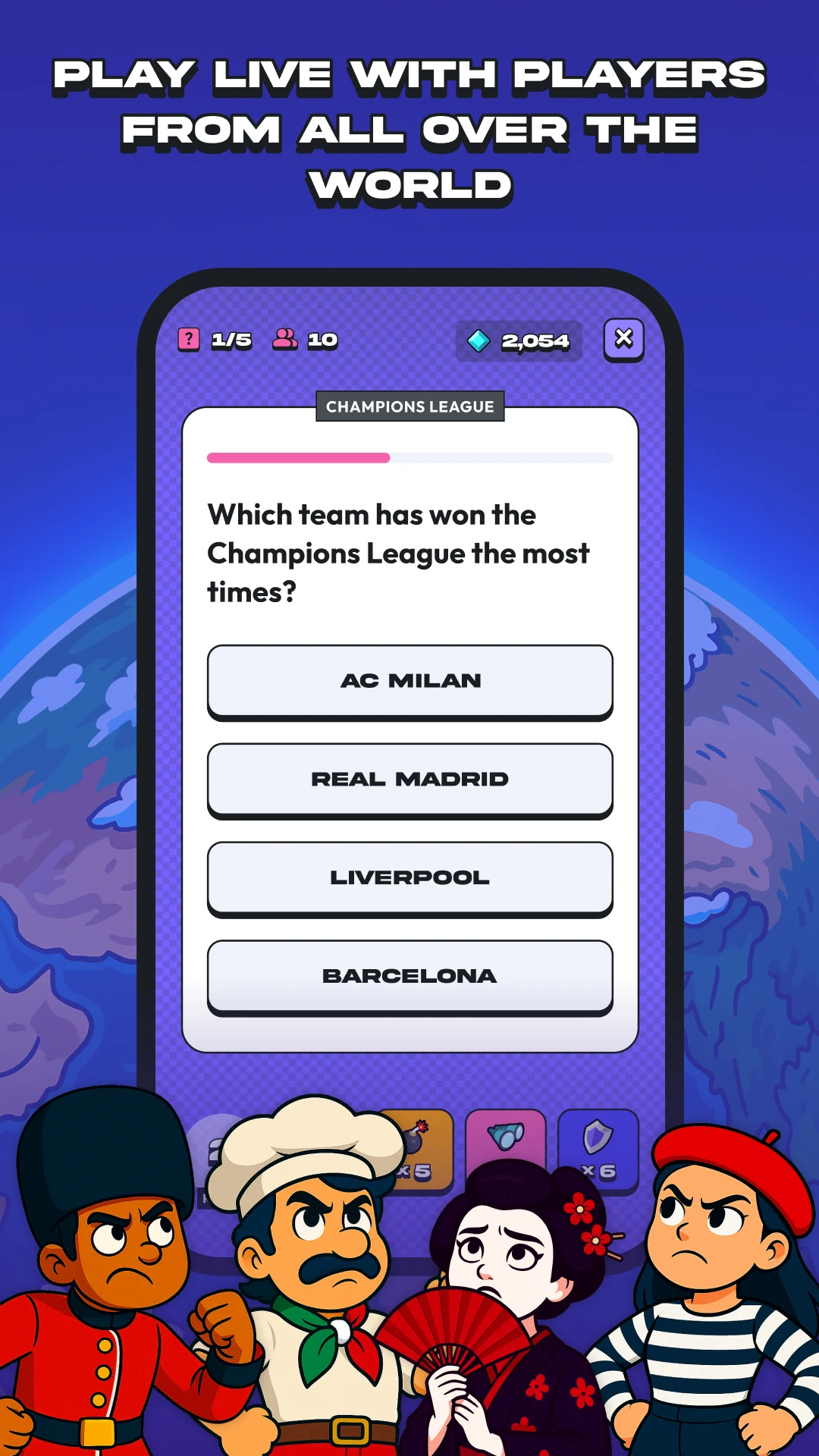 WITZ Trivia Quiz with Friends screenshot